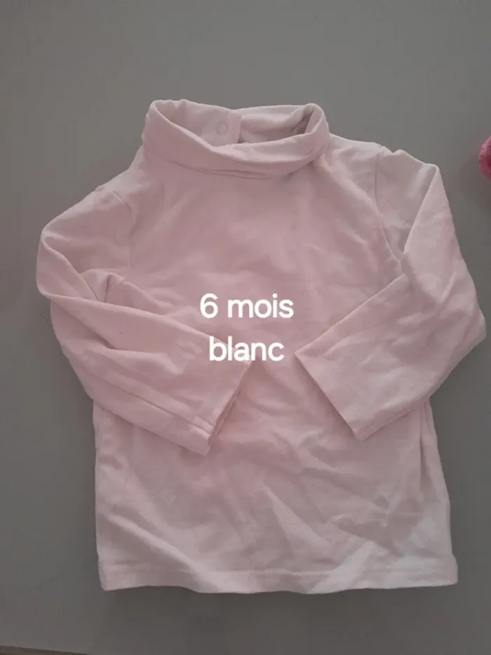 Haut avec col 6mois