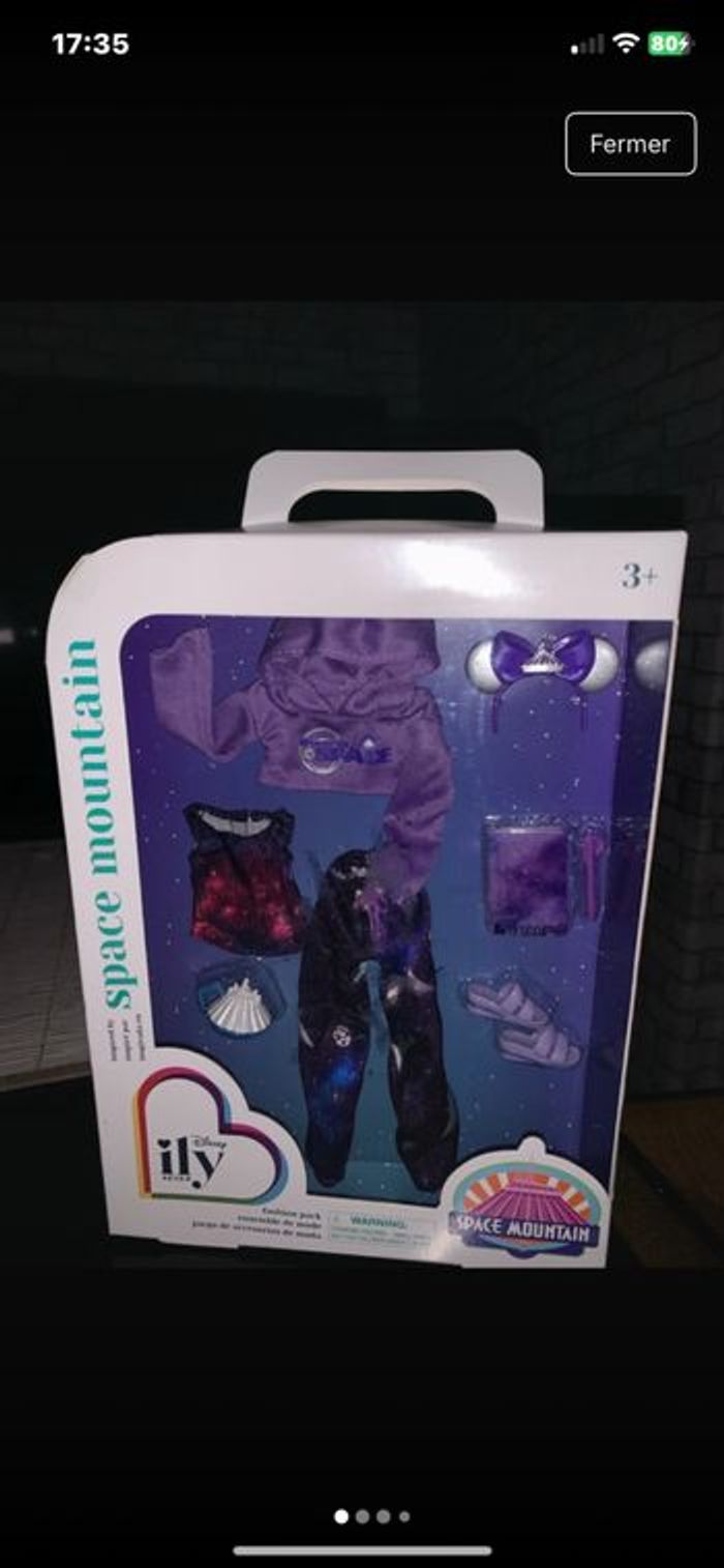 Tenue accessoires ILy space Mountain