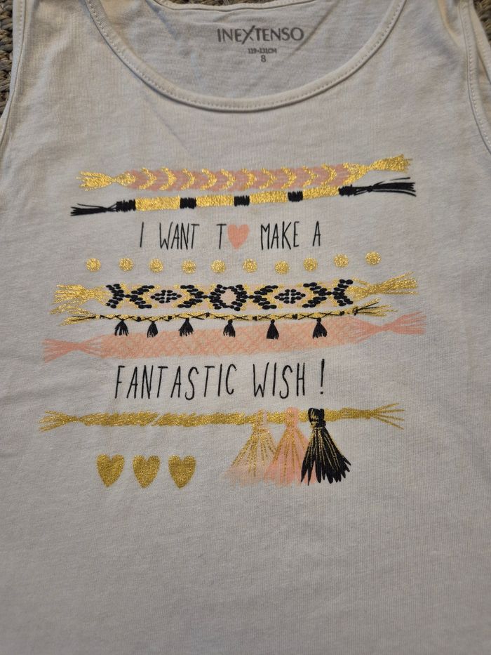 Lot de 4 Tshirts mc fille - 8 ans - photo numéro 9