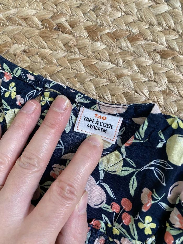 Blouse mc tape à l'œil 4 ans - photo numéro 3