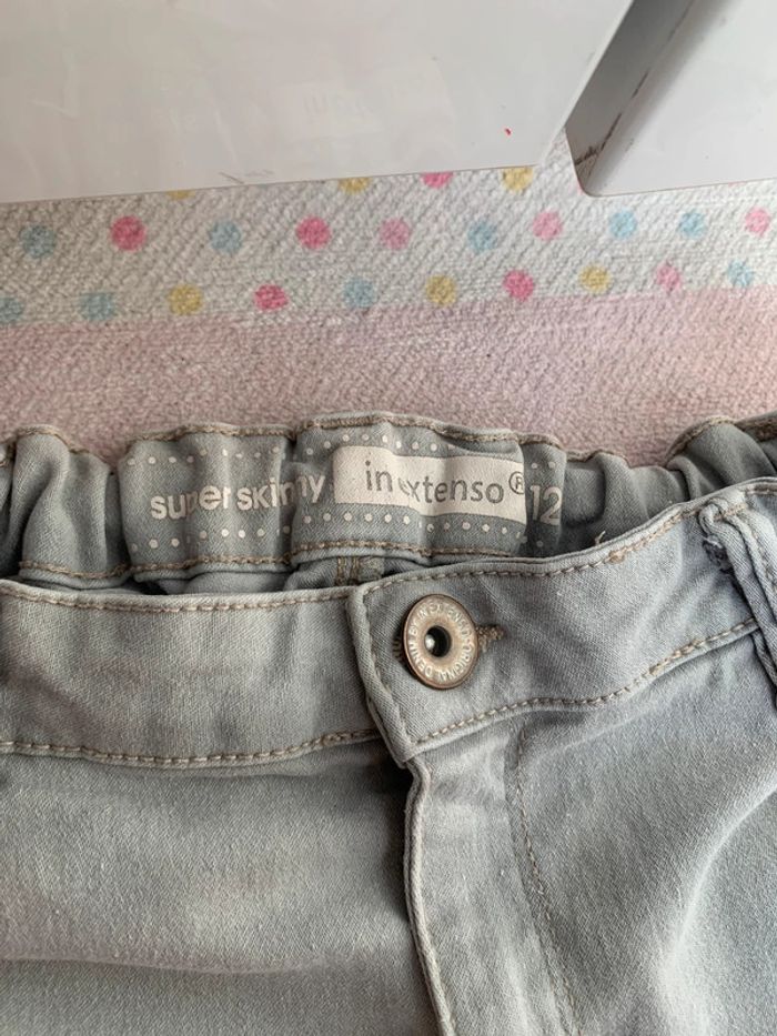Jean skinny gris 12ans - photo numéro 2