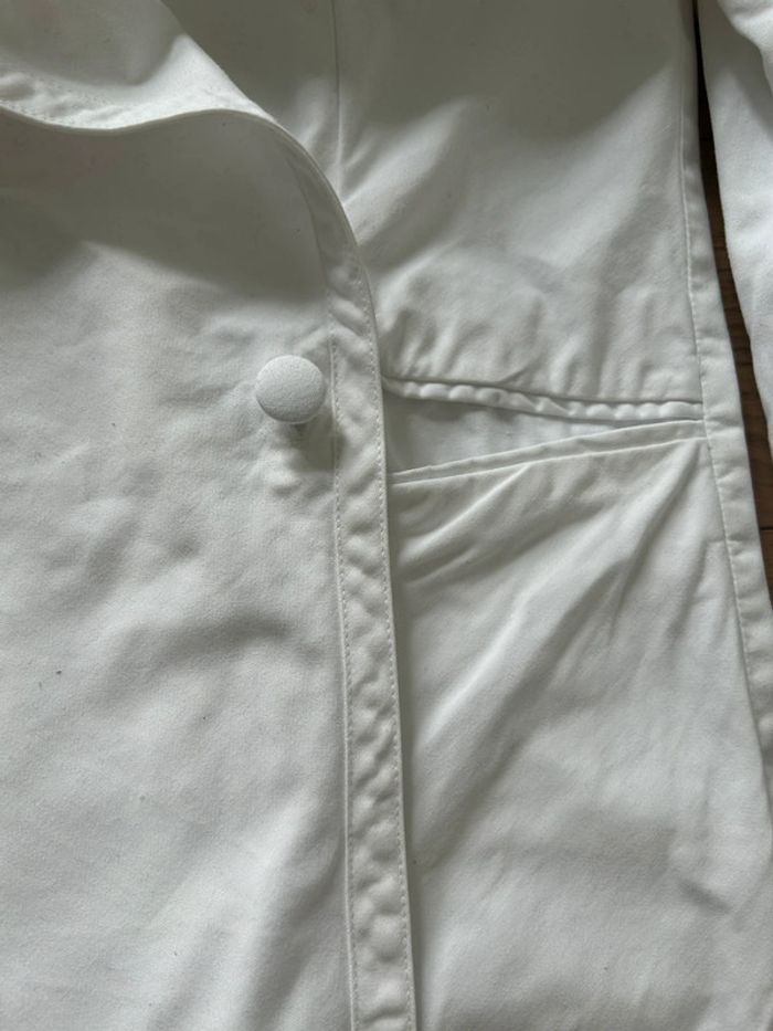 Veste drapée blanche Ekyog idéal veste de cérémonie - photo numéro 3