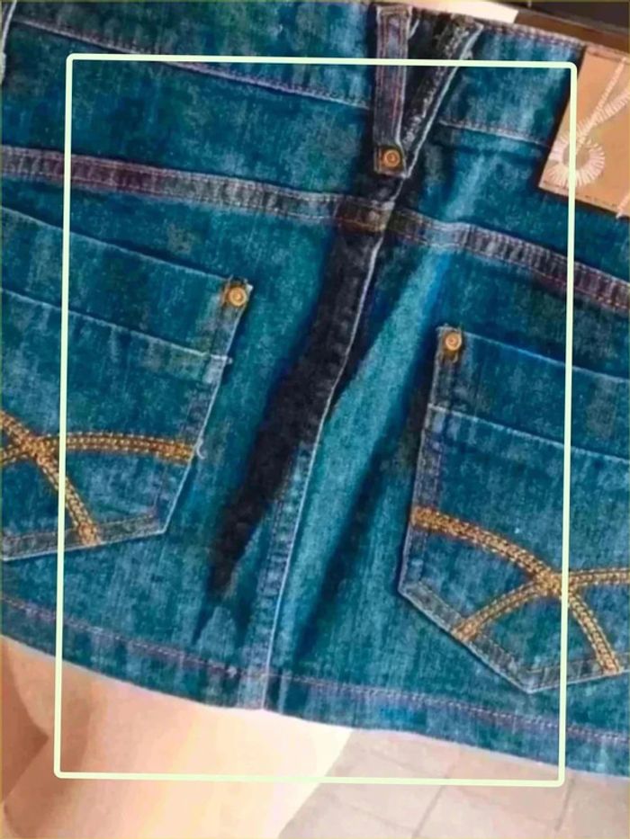 Jupe jeans stradivarius - photo numéro 2