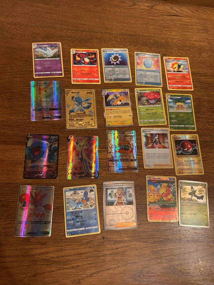 Lots de cartes Pokémon