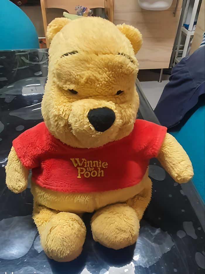 Peluche winnie l'ourson the pooh environ 20 cm