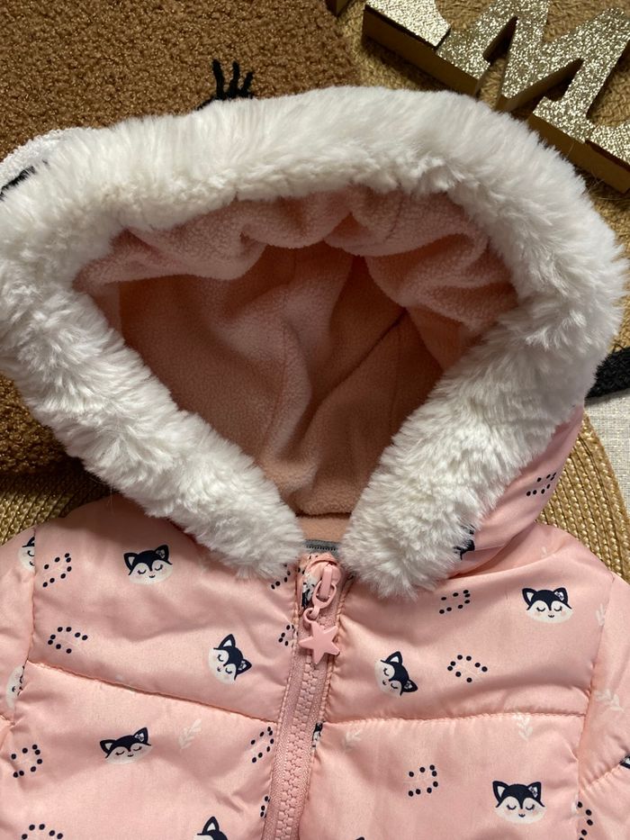 Manteau hiver fille 9mois - photo numéro 3