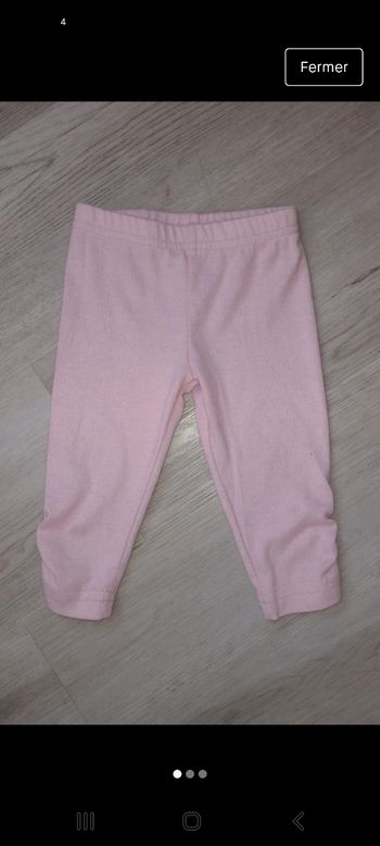 Pantalon/leeging fille 6 mois