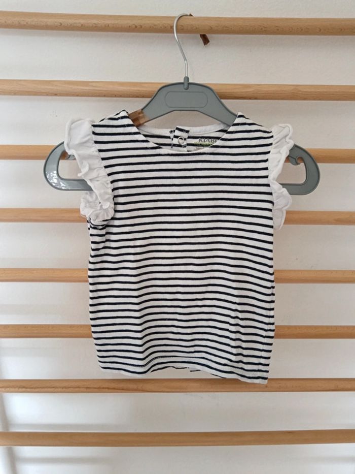 T-shirt kiabi a rayure