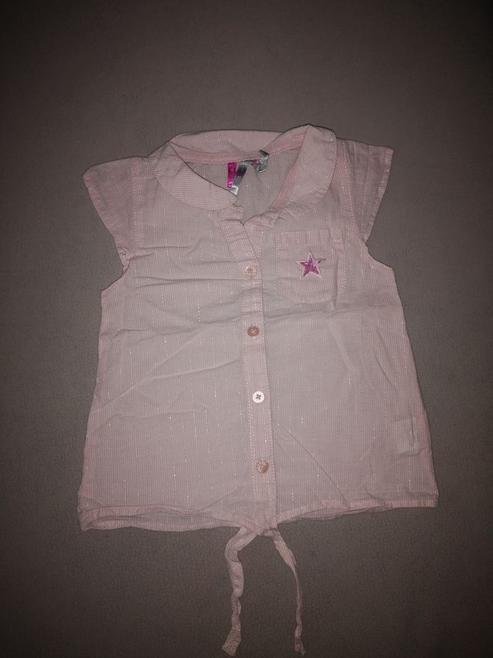 Chemise sans manches 12 mois