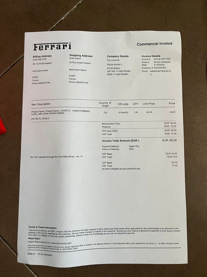 Casquette Puma x Ferrari x Charles Leclerc - photo numéro 8