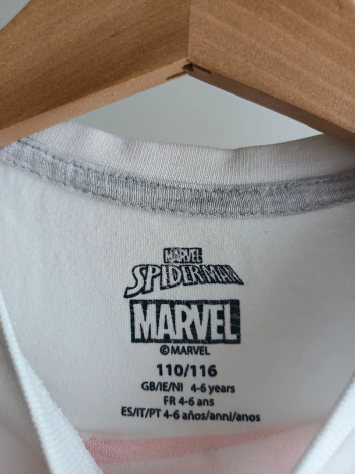 Ensemble pyjama 2 pièces Marvel Spiderman 4/6 ans - photo numéro 2
