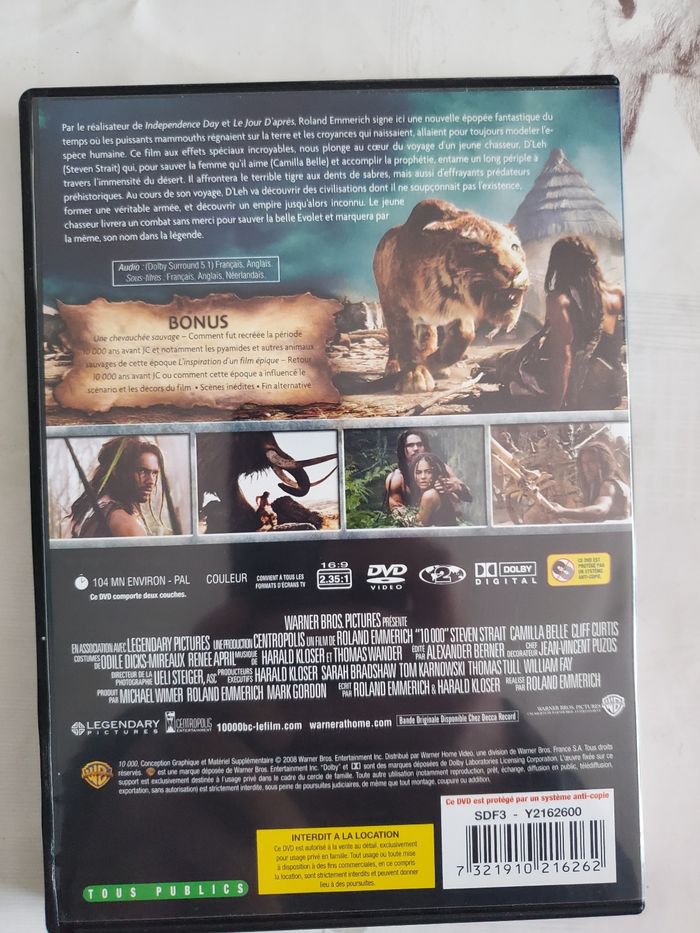 Dvd 10.000 - photo numéro 4