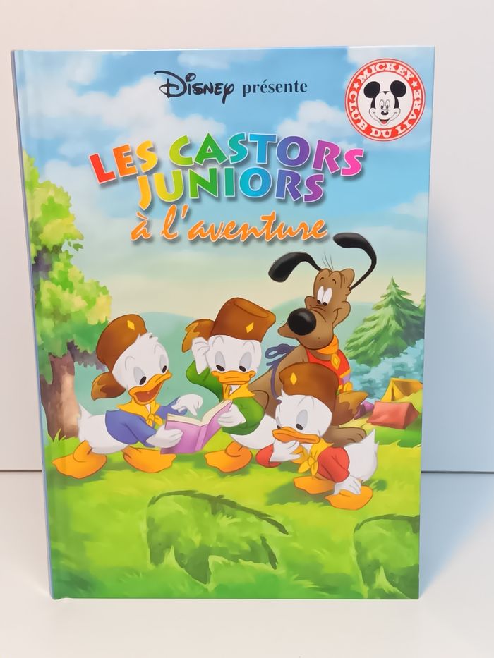 Livre Disney club du livre Les Castors Juniors à l'aventure