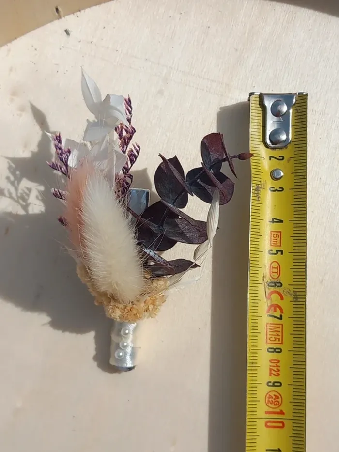 Barrettes en fleurs sechees à offrir - photo numéro 8
