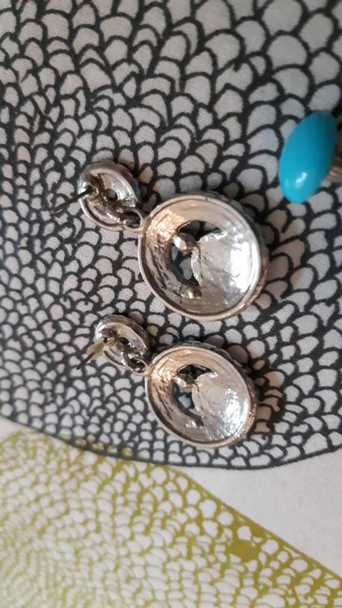 Lot 2 paires de boucles d'oreilles - photo numéro 3