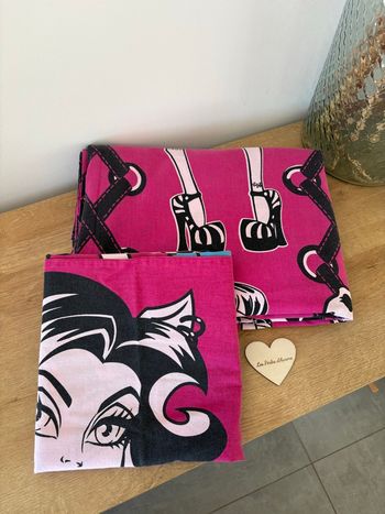 Housse de couette parure monster high