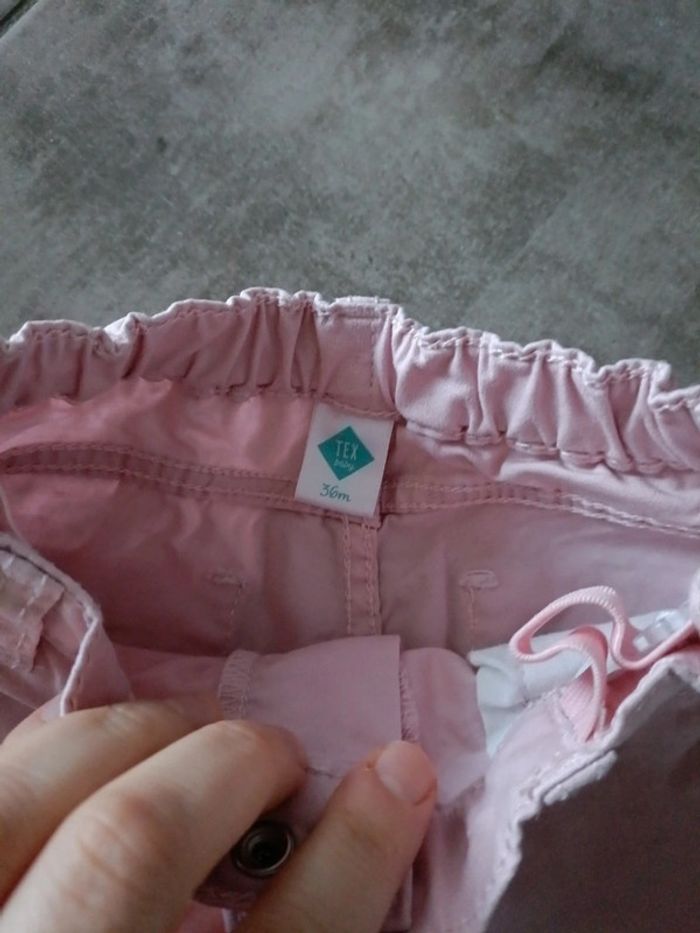 Jeans fille 36 mois tex - photo numéro 2