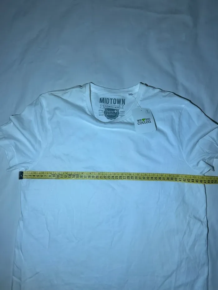 T-shirt blanc en Cotton - photo numéro 9