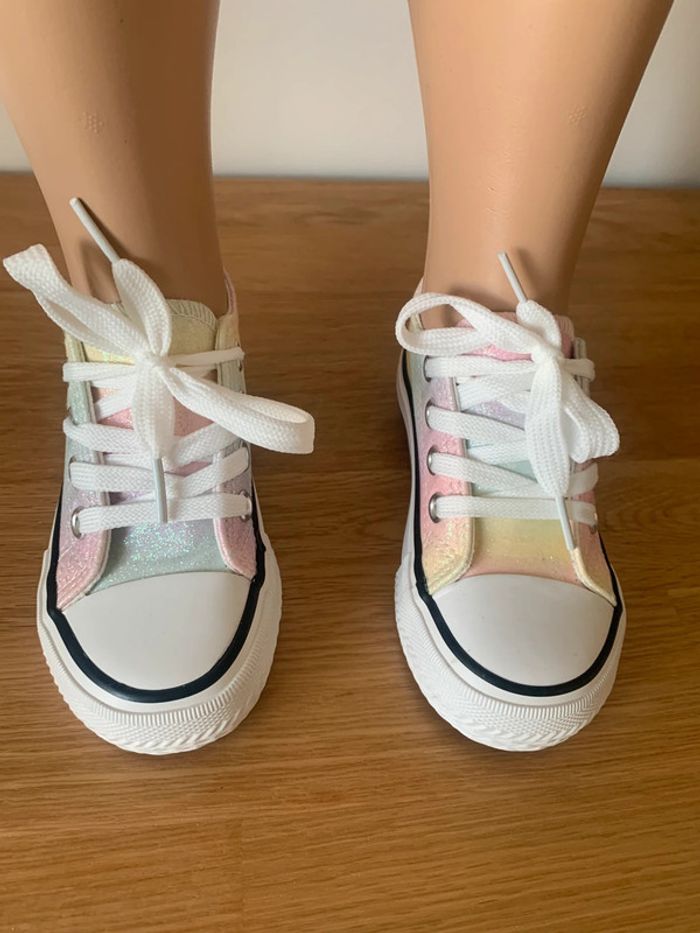 Baskets paillettes 25