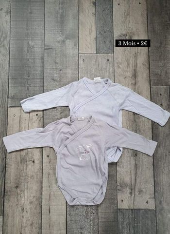 Lot de 2 bodys