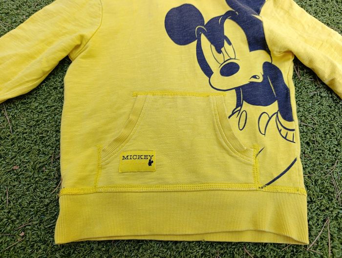 Sweat-shirt à capuche Mickey garçon/fille - photo numéro 4