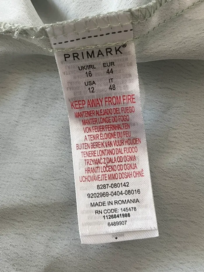 Robe primark verte à pois - photo numéro 7