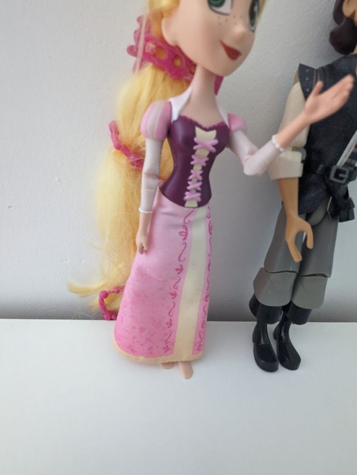 Lot de poupées Disney Raiponce et Flynn Tangled royal proposal foll set - photo numéro 5