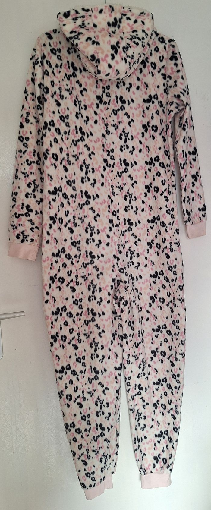 Combinaison imprimée à capuche en pilou - photo numéro 4