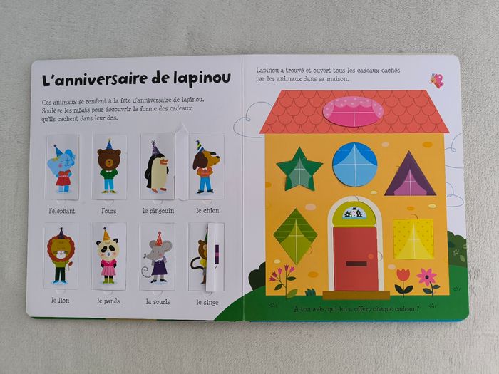 Livre imagier Les formes Usborne - photo numéro 5