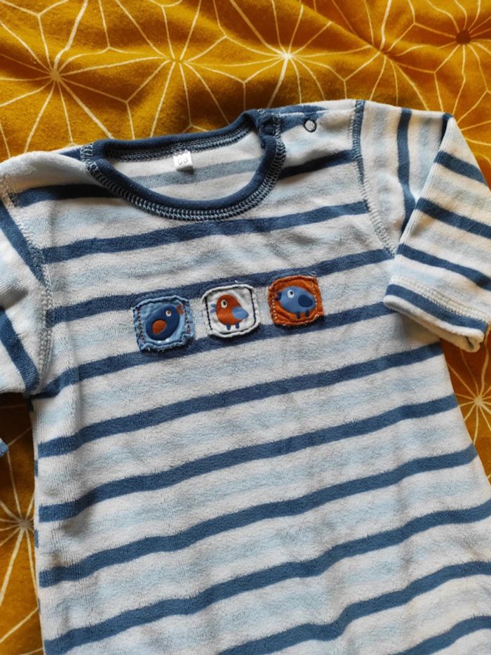 Combinaison pyjama grenouillère sans pied - photo numéro 2