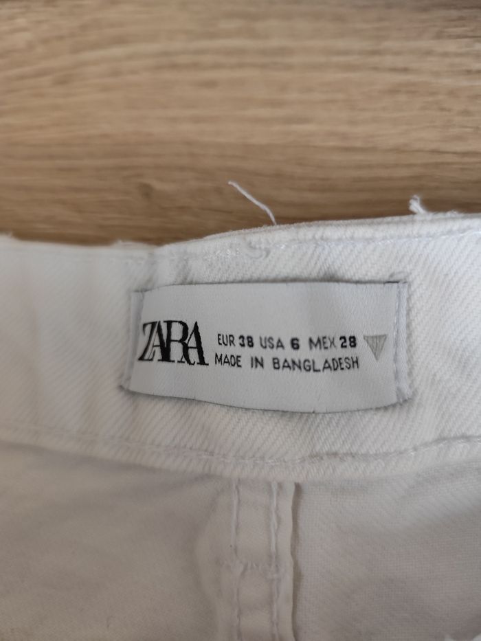 Short blanc Zara - photo numéro 3