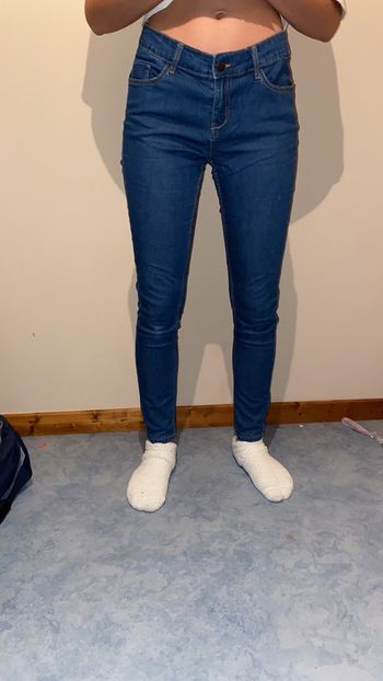 Jean skinny bleu