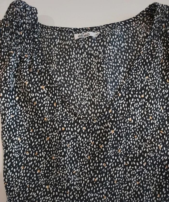 Robe noire blanche et dorée 38 - photo numéro 4