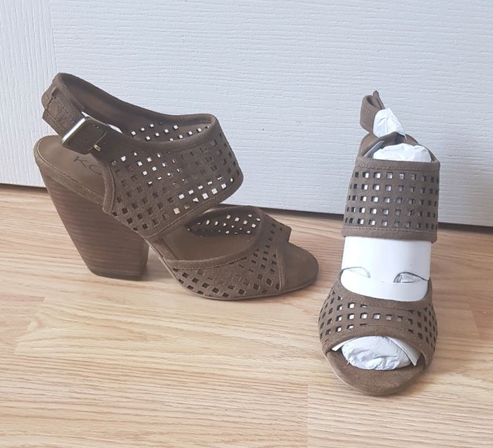 Sandales en cuir