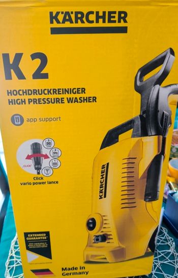 Karcher k2 high pressure washer