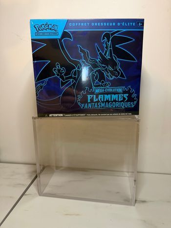 ETB Pokémon ME02 Flammes fantasmagoriques + protection