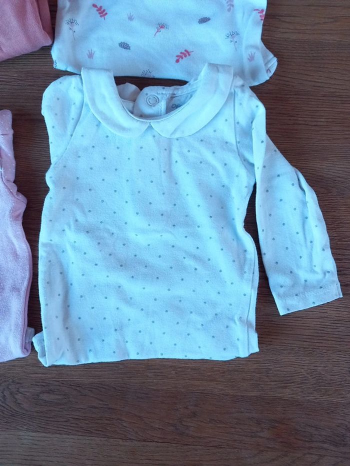 Lot 4 bodies manches longues - photo numéro 2