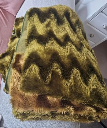 Dessus de lit vintage moumoute 