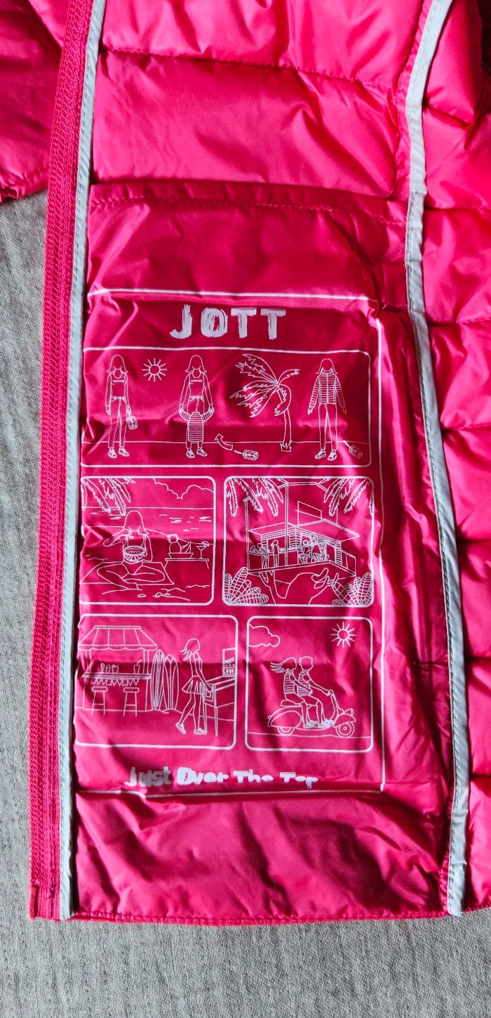 Doudoune légère femme Jott Cloé rose fuschia taille S - 36 - photo numéro 9