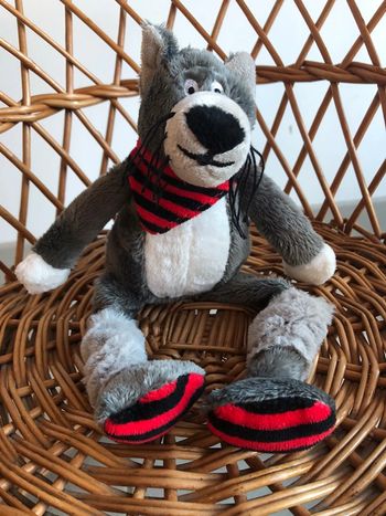 Peluche loup long leg les petites marie