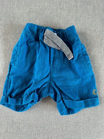 Short léger petit bateau 6 mois