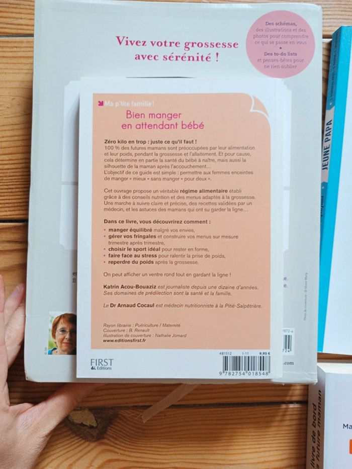 Lot livres grossesse en tbe - photo numéro 7