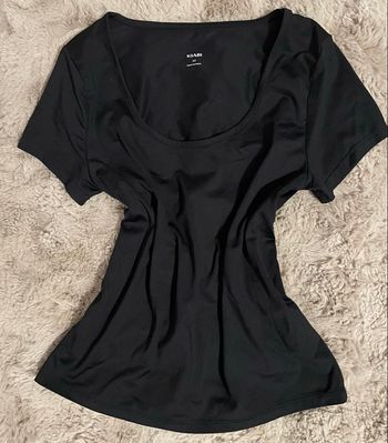 T-Shirt Kiabi Femme Taille M/38 T-shirt Noir Kiabi