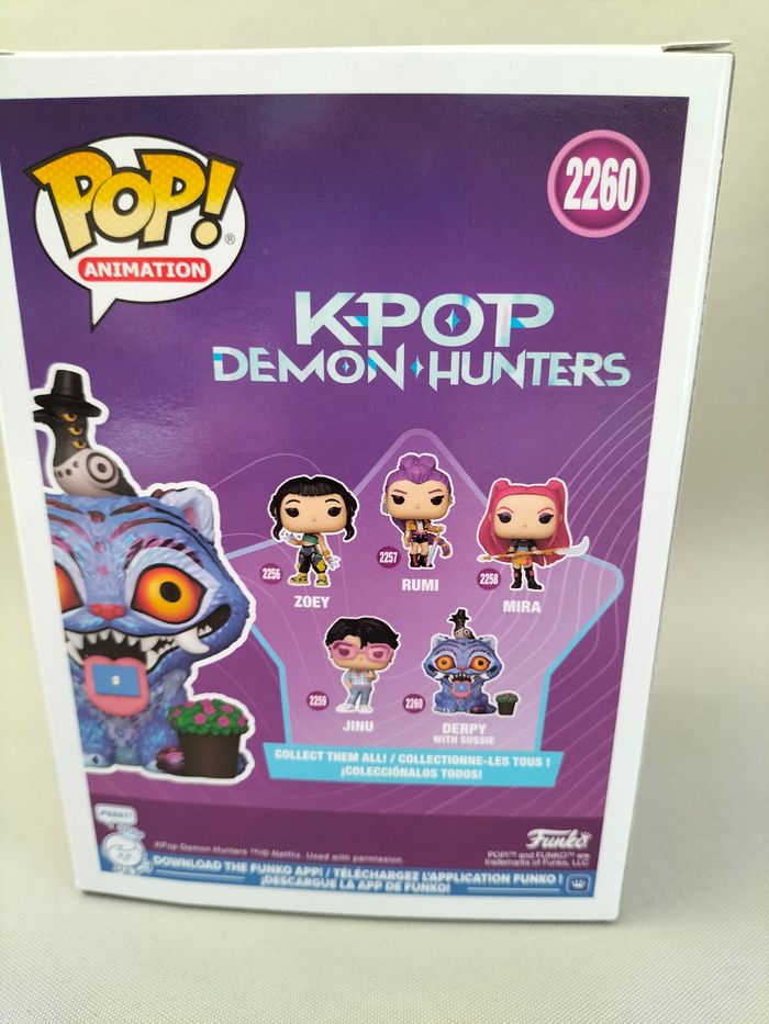 Figurine Derpy 2260 - Demon hunter Kpop - Neuve - Funko Pop - photo numéro 4