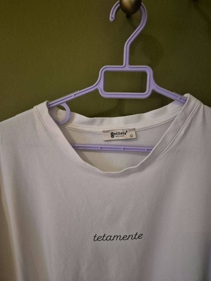 Tetamente gotiteta taille L tshirt allaitement avec aimants - photo numéro 3