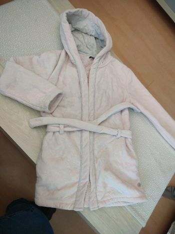 Robe de chambre Okaïdi étoile rose 10 ans