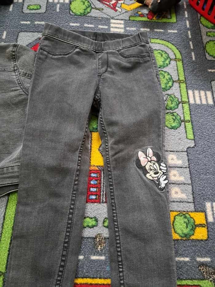 Ensemble Minnie en jean 4-5 ans - photo numéro 2