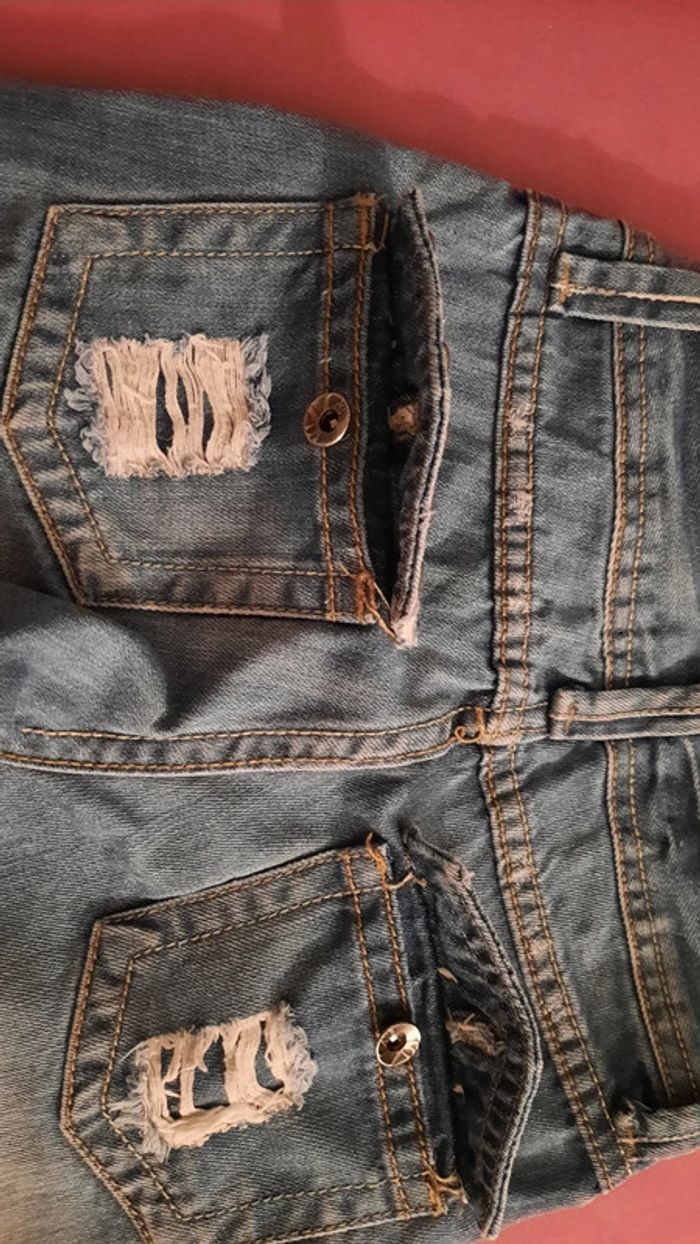 Bermuda jean Taille 6 ans - photo numéro 10