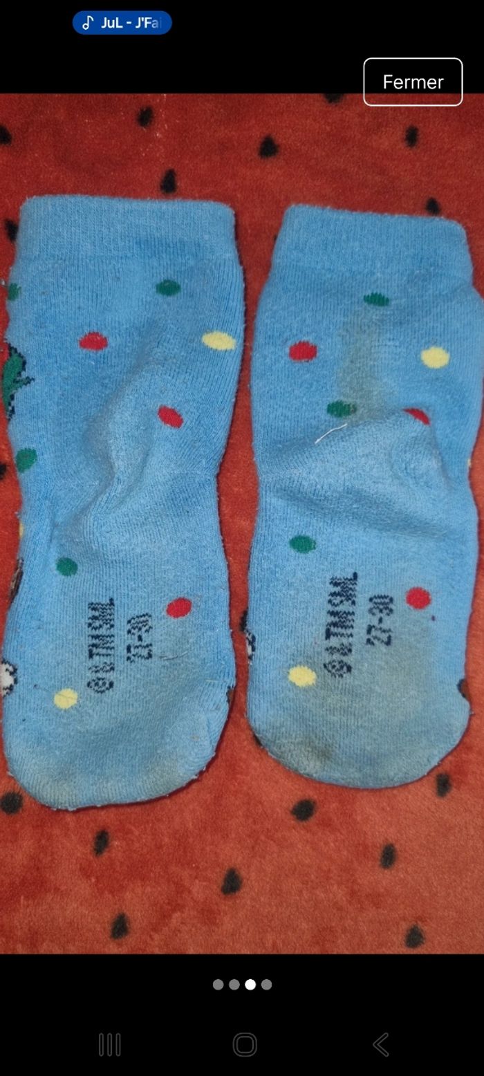 Grosse chaussette pat patrouille 27/30 en bon état - photo numéro 3