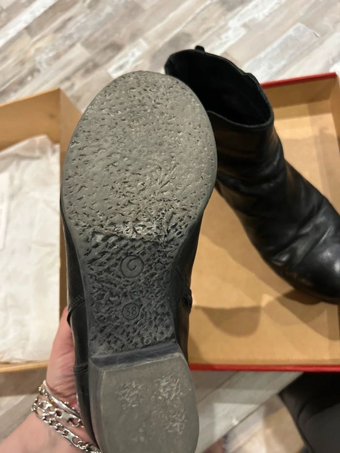 Bottines cuir khrio - photo numéro 4